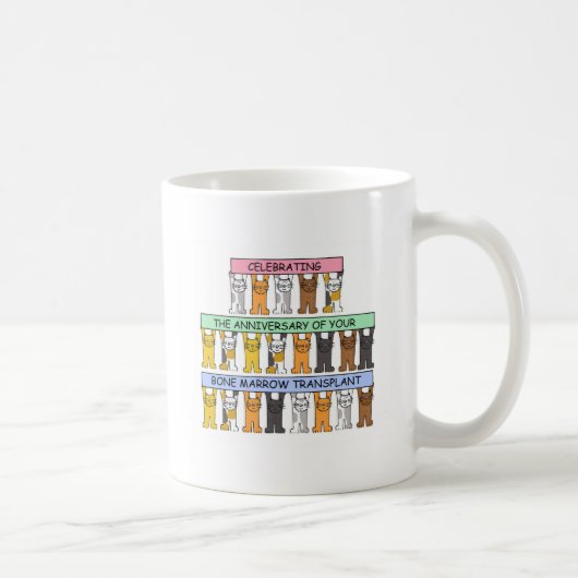 Mug Anniversaire de greffe de moelle (Droite)