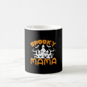 Mug Anniversaire de Halloween Éffrayant Mama (Centre)
