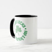 Mug Anniversaire de Jour de la Saint Patrick (Devant gauche)