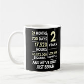 Mug Anniversaire de la 2e année (Gauche)