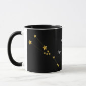 Mug Anniversaire de la constellation d'étoiles Taurus (Gauche)