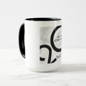 Mug Anniversaire de la décennie blanche (Devant gauche)
