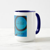 Mug Anniversaire de la Décennie bleue (Devant droit)