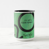 Mug Anniversaire de la Décennie verte (Centre)