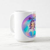 Mug Anniversaire de la Fée Princesse Fantaisiste (Devant gauche)