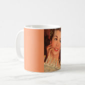 Mug Anniversaire de la ménagère rétro (Devant gauche)