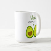Mug Anniversaire de la petite amie d'Avocado (Devant droit)