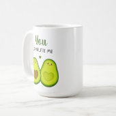 Mug Anniversaire de la petite amie d'Avocado (Devant gauche)