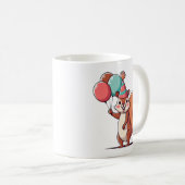 Mug Anniversaire de l'écureuil mignon (Devant droit)