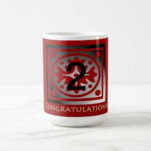 Mug Anniversaire de l'employé personnalisableElégant R