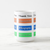 Mug Anniversaire de l'employé Tout simplement élégant (Centre)