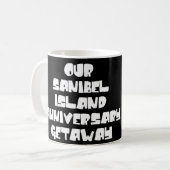 Mug Anniversaire de l'île de Sanibel (Devant gauche)