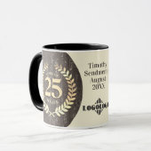 Mug Anniversaire de longévité de l'employé personnalis (Devant gauche)
