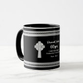 Mug Anniversaire de l'Ordination du diamant 60e Jubilé (Devant gauche)