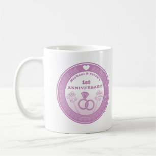 Mug Anniversaire de mariage Changement d'année au look