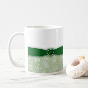 Mug Anniversaire de mariage de damassé