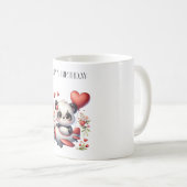 Mug Anniversaire de Panda Pilote (Devant droit)