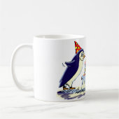 Mug Anniversaire de pingouin (Gauche)