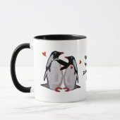 Mug Anniversaire de pingouin cinquantième (Gauche)