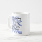 Mug Anniversaire de poème de beau-frère soixantième (Devant gauche)