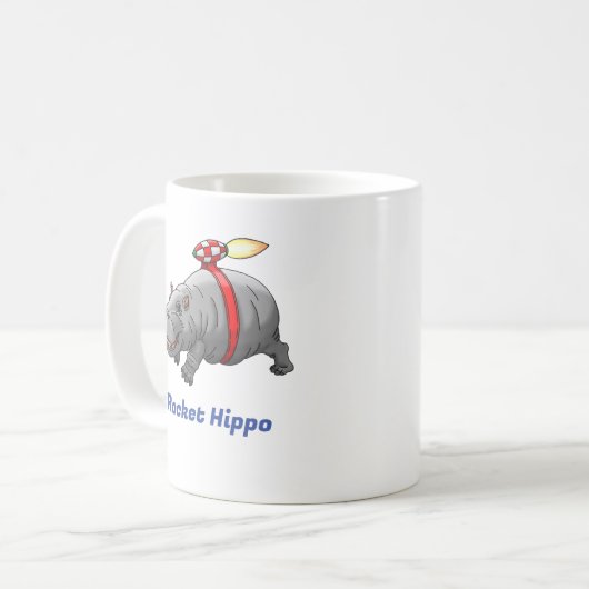 Mug Anniversaire de Rocket Hippo (Devant gauche)