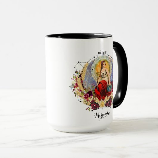 Mug Anniversaire de Virgo Zodiac (Devant droit)