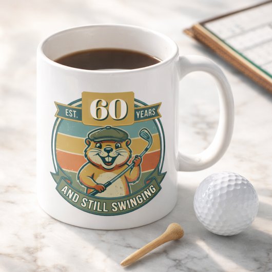 Mug Anniversaire des 60 ans drôle