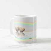 Mug Anniversaire des Coeurs de bois (Devant gauche)