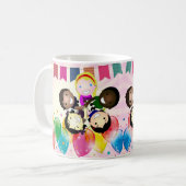 Mug Anniversaire des enfants et amoureux de la fête (Devant gauche)
