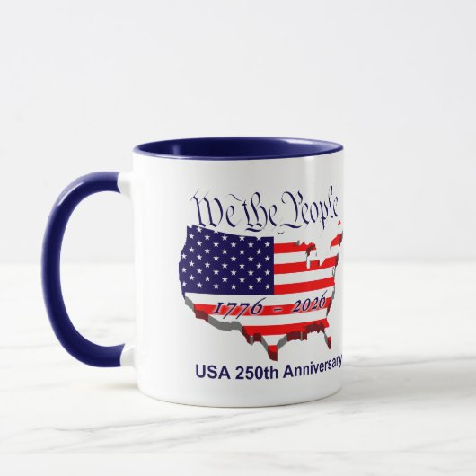 Mug Anniversaire des Etats-Unis 250th (Gauche)