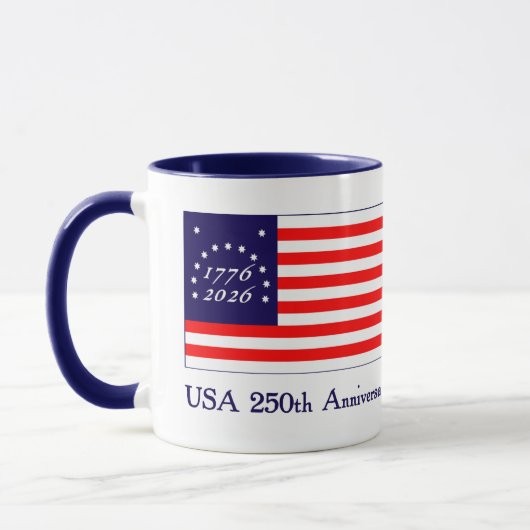 Mug Anniversaire des Etats-Unis 250th (Gauche)