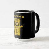 Mug Anniversaire des joueurs de Over the Hill (Devant droit)