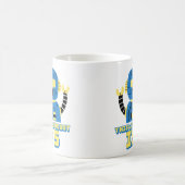 Mug Anniversaire des robots 5 ans (Centre)