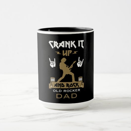 Mug Anniversaire des Rockers de 40 ans (Centre)
