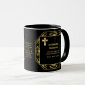 Mug ANNIVERSAIRE D'ORDRE DEACON TOUTES LES ANNÉES - Pe (Devant droit)