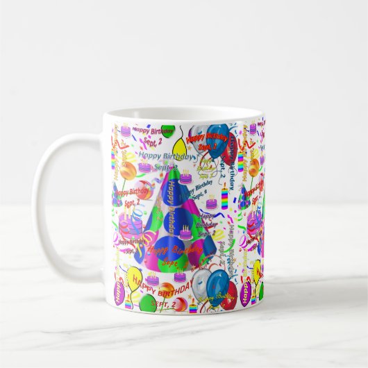 Mug anniversaire du 2 septembre (Gauche)
