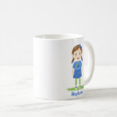 Mug Anniversaire du bleuet (Devant droit)