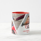 Mug Anniversaire du collage photo Forever & Always Mul (Centre)