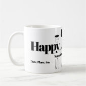 Mug Anniversaire du duple Doodle (Gauche)