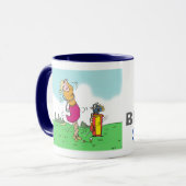 Mug Anniversaire du golf féminin (Devant gauche)