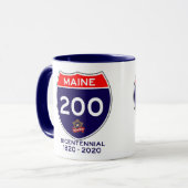 Mug Anniversaire du Maine 200th bicentenaire (Devant gauche)
