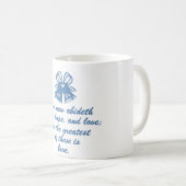 Mug Anniversaire du Mariage de 65 ans (Devant droit)