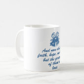 Mug Anniversaire du Mariage de 65 ans (Devant gauche)