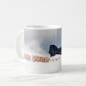 Mug Anniversaire du vol (Devant gauche)