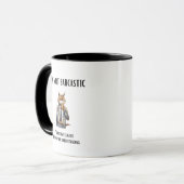 Mug Anniversaire d'un ami humour sarcasme chat d'entre (Devant gauche)