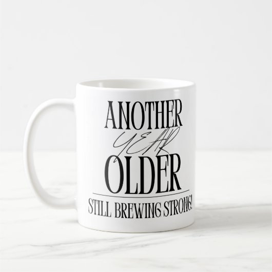 Mug Anniversaire d'un an (Gauche)