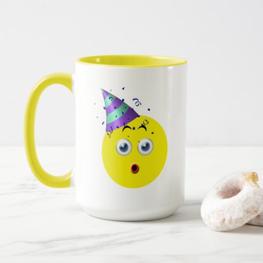 Mug Anniversaire Emoji (Avec donut)