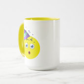 Mug Anniversaire Emoji (Devant gauche)