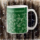 Mug Anniversaire Feuille de la forêt de printemps