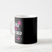 Mug Anniversaire Fille Amoureux des chats Vidéo Niveau (Devant gauche)